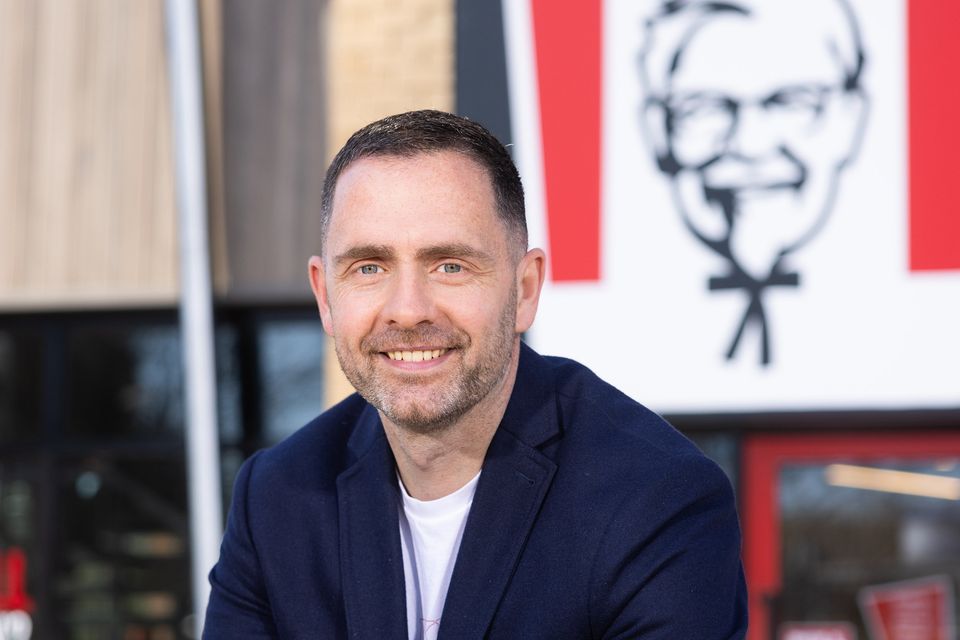 Rob Swain is KFC’s general manager in Ireland and the UK. Photo: Chris Ratcliffe/Parsons Media
